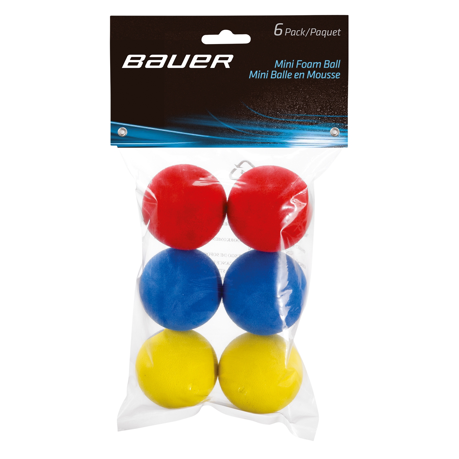 Изображение BAUER Mini Schaum Ball - 6er Pack