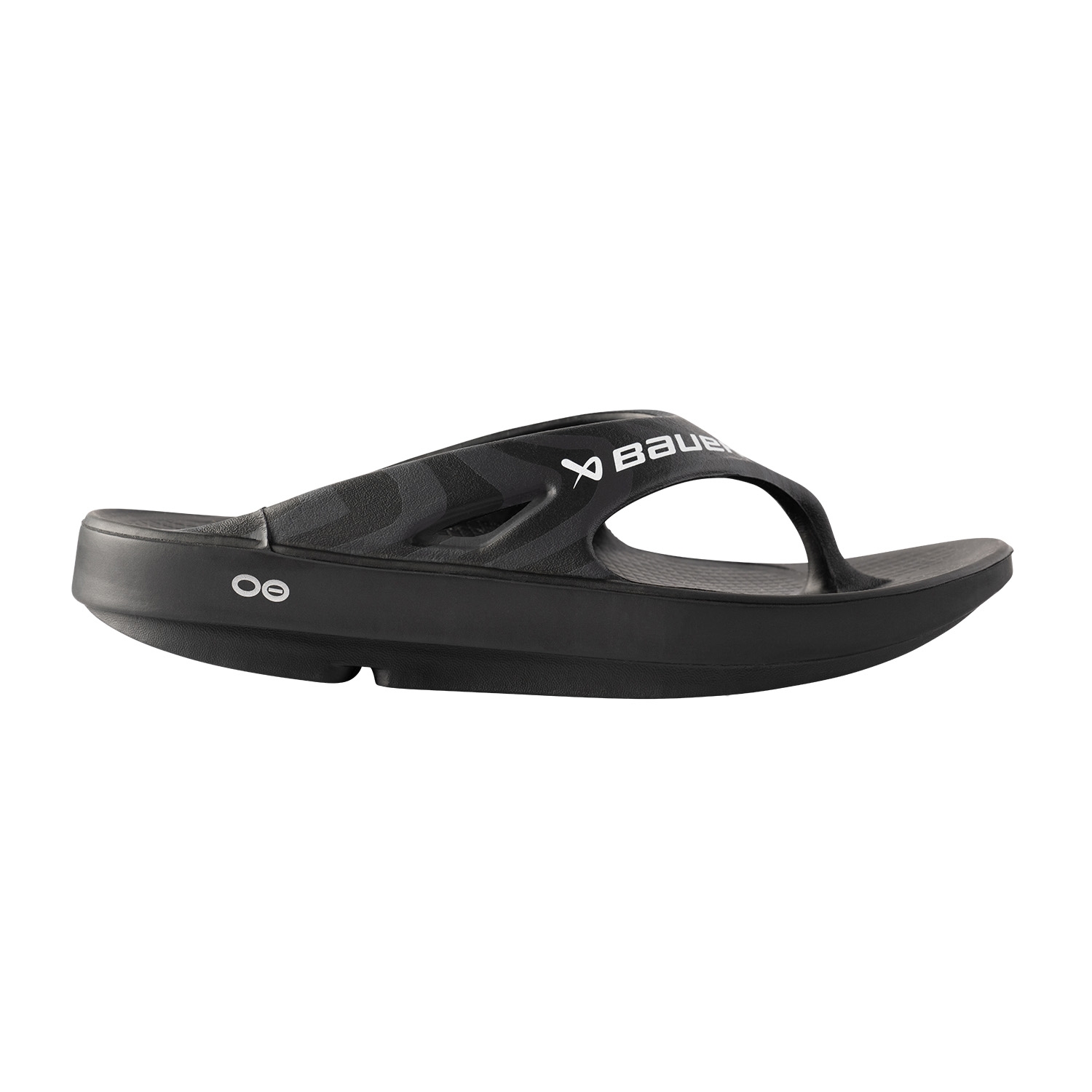 Изображение BAUER OOFOS® Sport Sandal - blk - Sr.