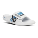 Picture of BAUER OOFOS® Sport Flex Slide - wht/blu - Sr.
