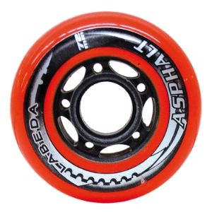 Bild von LABEDA Inline Rolle "Gripper Asphalt" - 4er Set