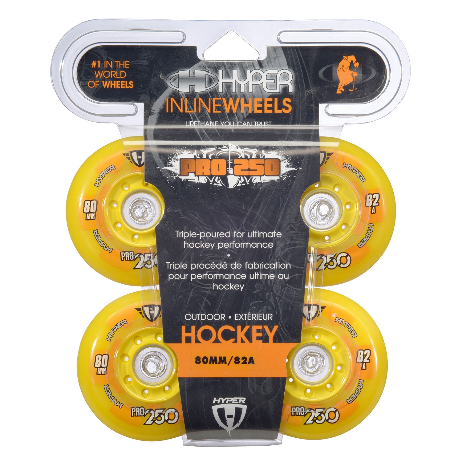 Bild von HYPER Inline Rolle Pro 250 - 82A - 4er Set