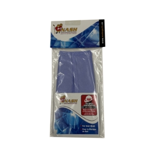 Bild von NASH Torwartmaske Blau Chamois Schweißband - 2er Pack