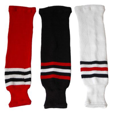 Изображение NHL Hockey Socks Chicago Blackhawks Senior - White/Red/Black
