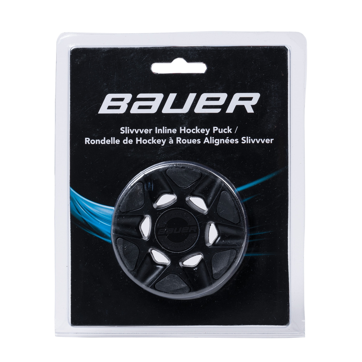 Изображение BAUER RH Slivvver Puck black - each
