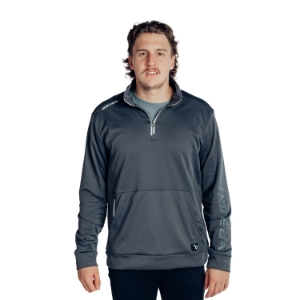 Picture of BAUER 1/2 Zip Fleece Team - gry - Sr.