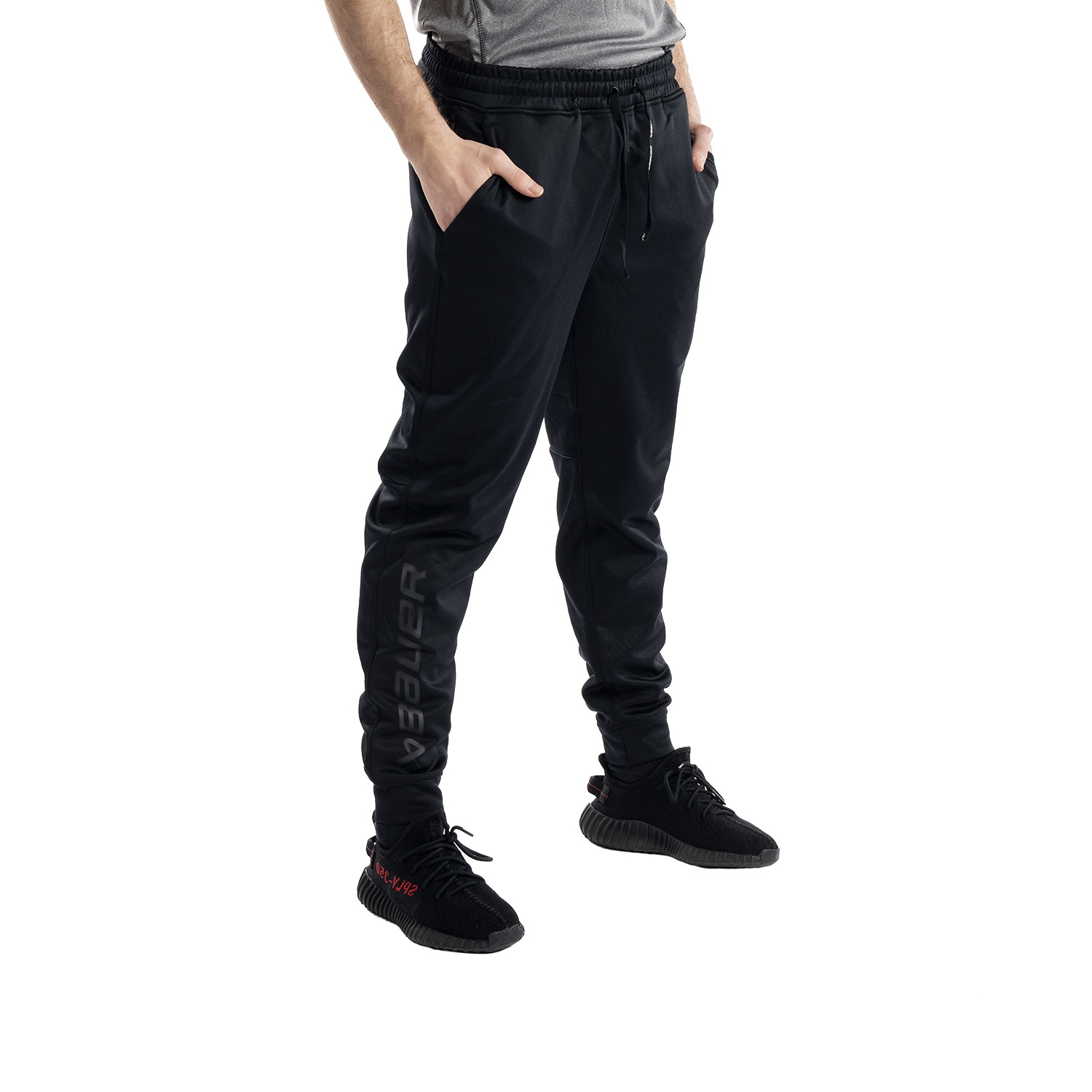 Изображение BAUER Fleece Jogger Team - blk - Sr.