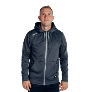 Изображение BAUER Fleece Zip Hoodie Team - gry - Sr.