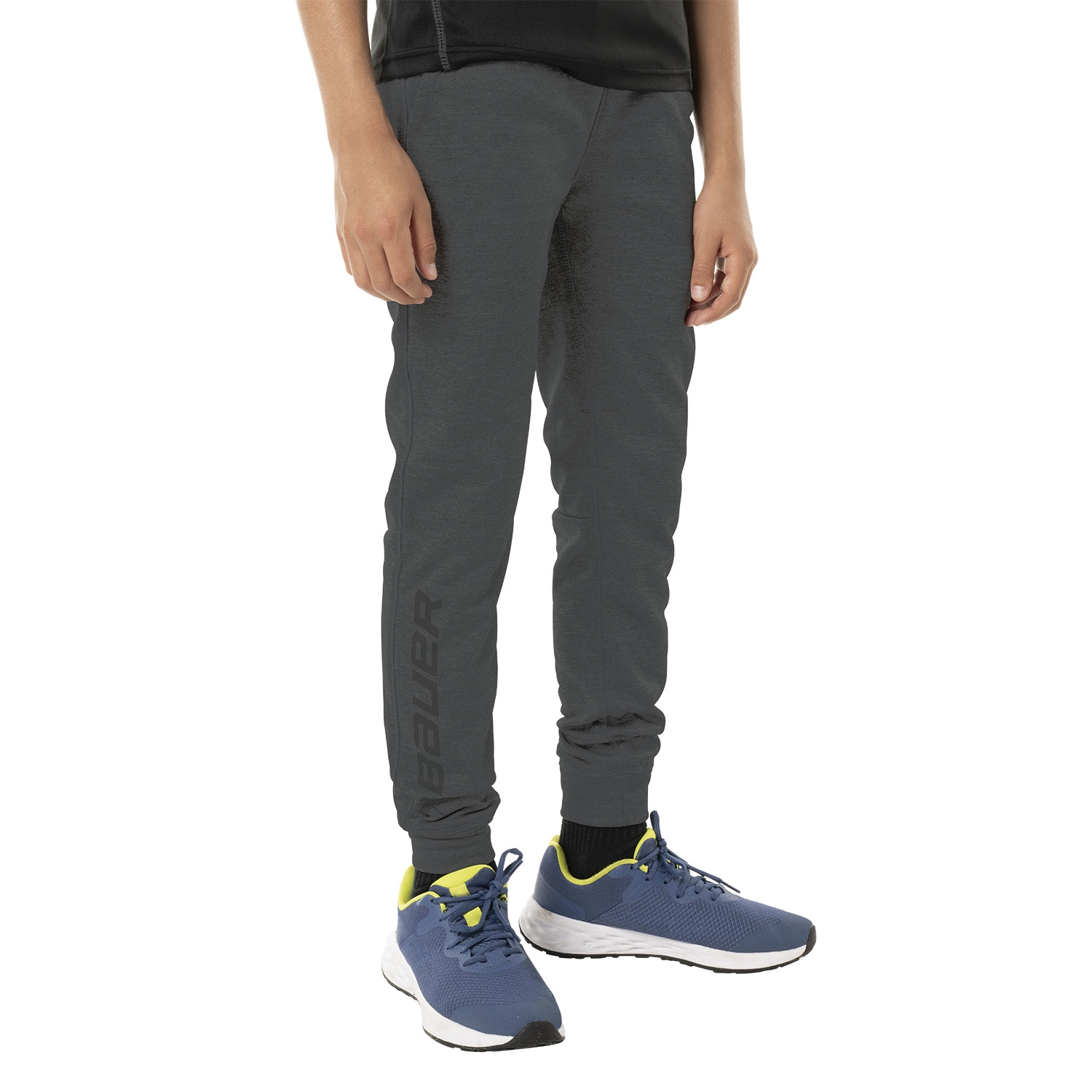 Изображение BAUER Fleece Jogger Team - gry - Yth.