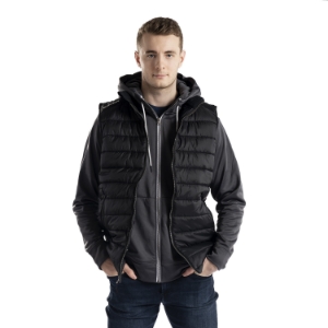 Bild von BAUER Team Puffer Weste - schwarz - Sr.