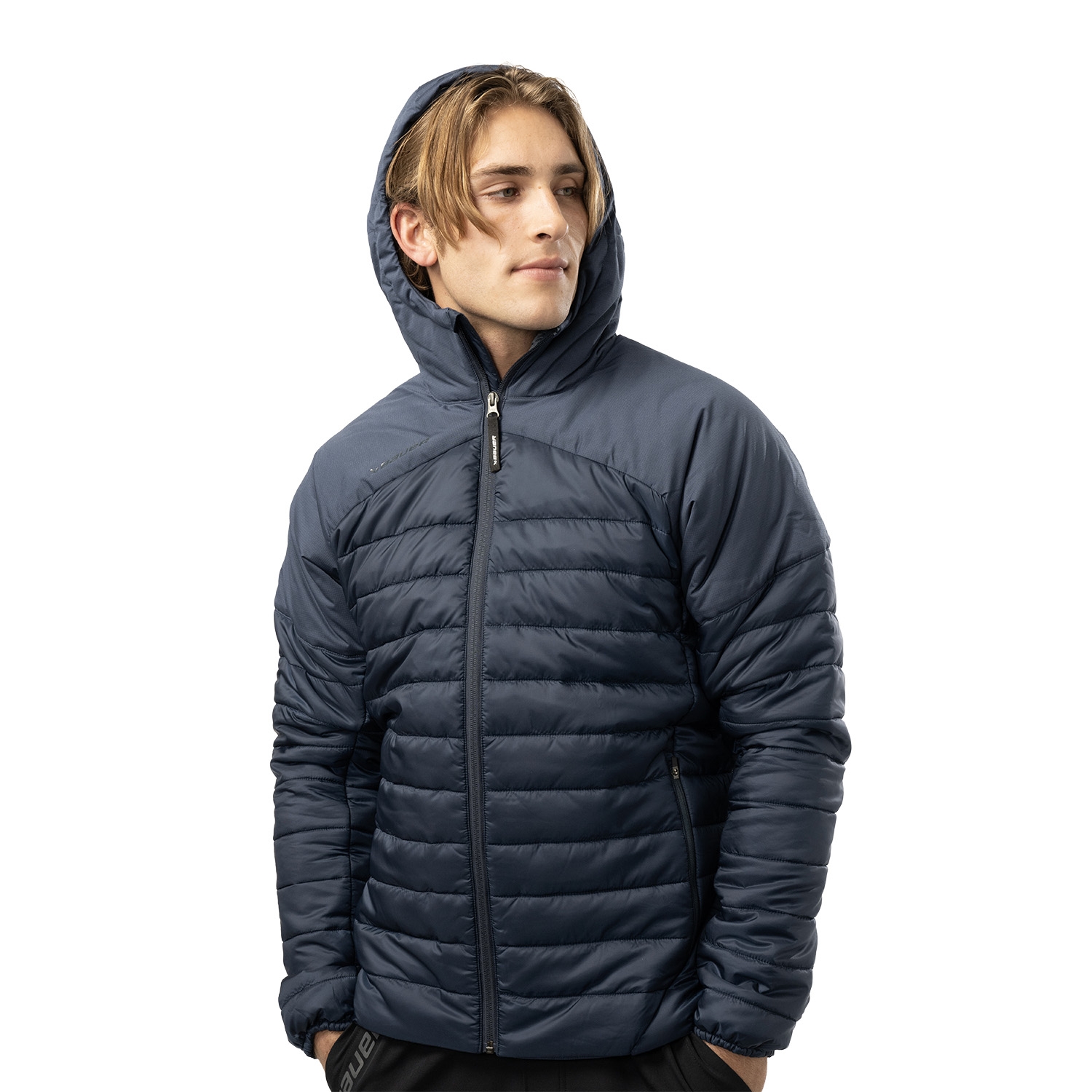 Bild von BAUER Team Puffer Jacke - marine - Sr.