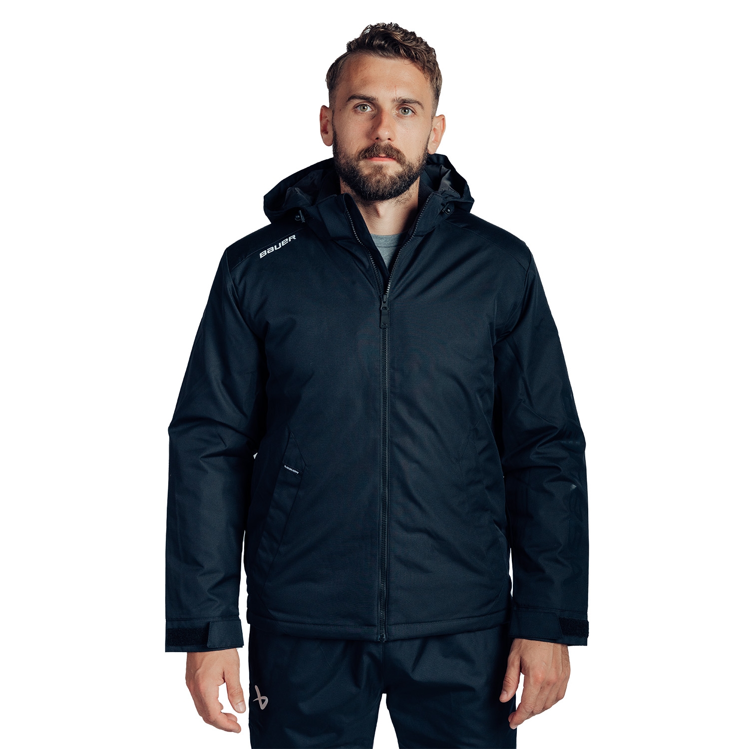 Bild von BAUER Team Heavyweight Jacke - schwarz - Sr.