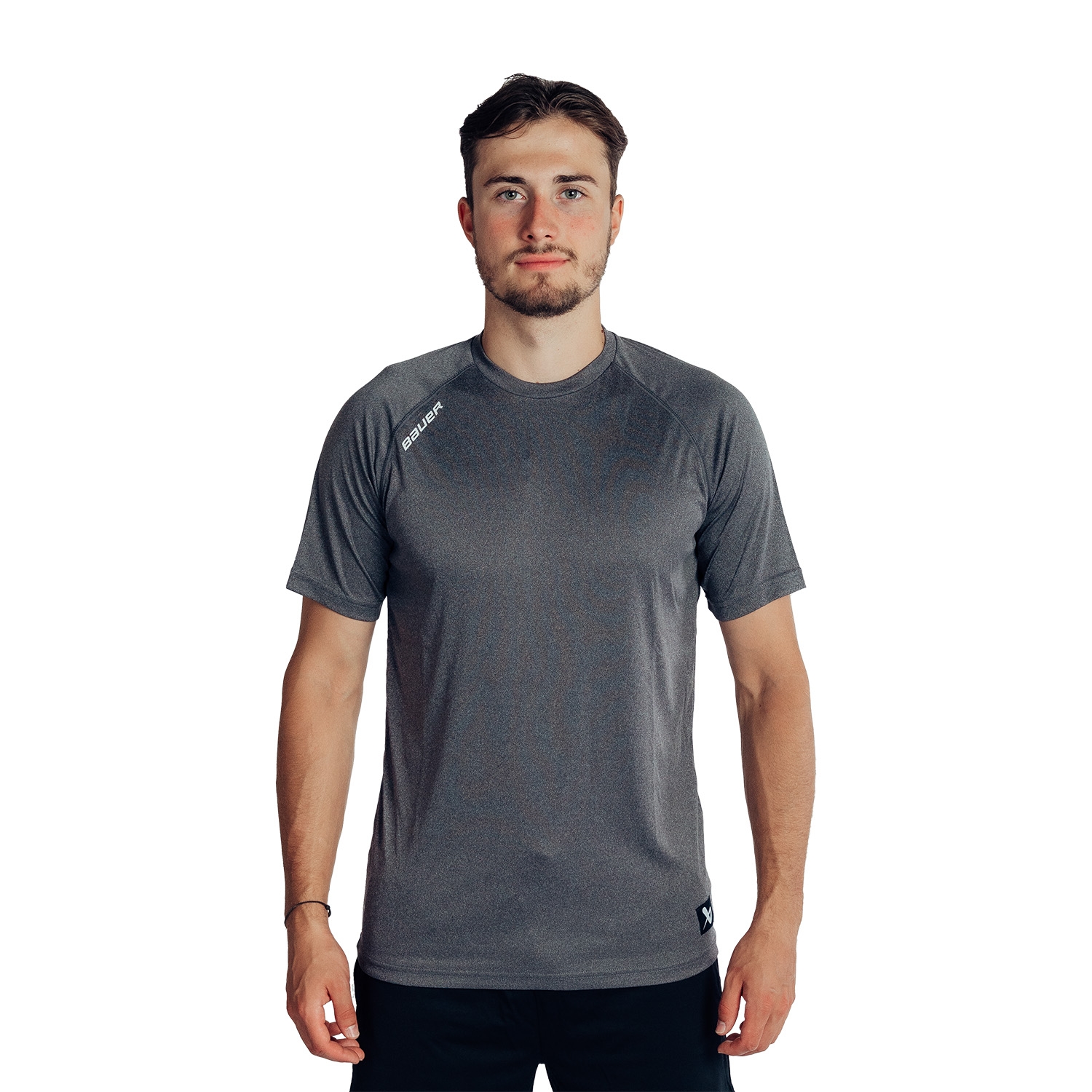 Bild von BAUER Team Tech Tee - grau - Sr.