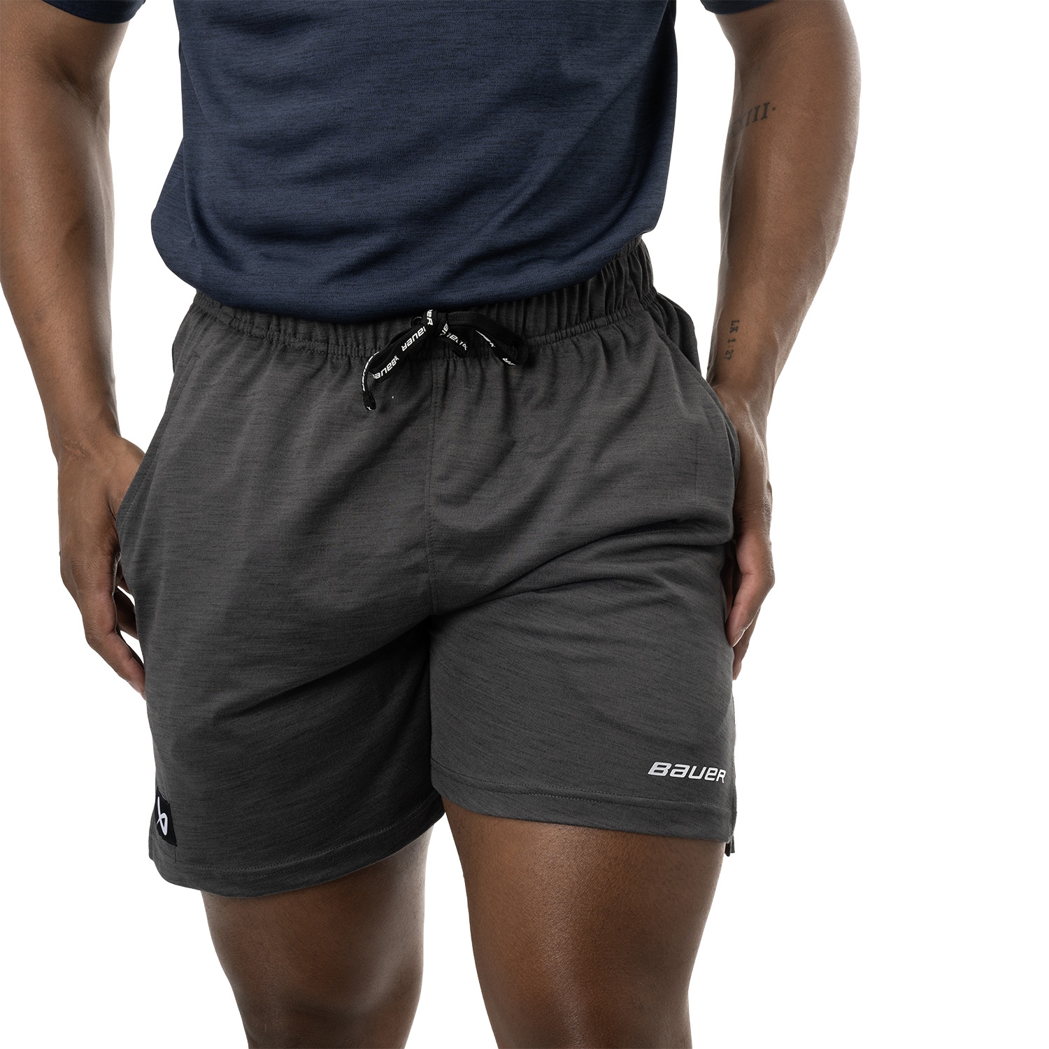 Изображение BAUER Team Knit Short - gry - Sr.