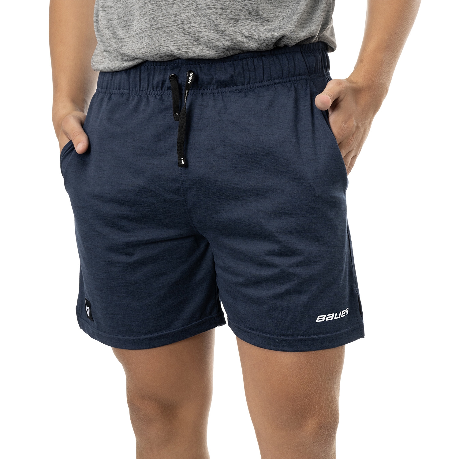 Изображение BAUER Team Knit Short - nav - Sr.