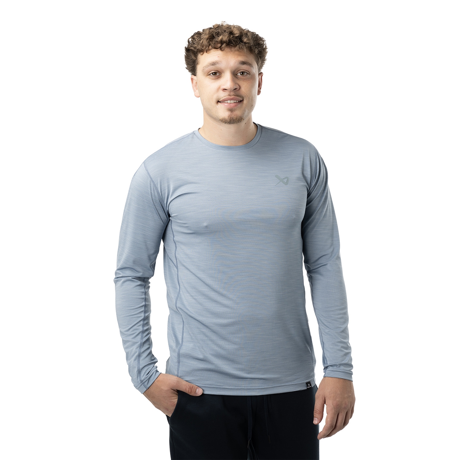 Bild von BAUER FLC LS Tech Tee - blau - Sr.