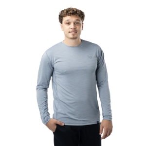Bild von BAUER FLC LS Tech Tee - blau - Sr.