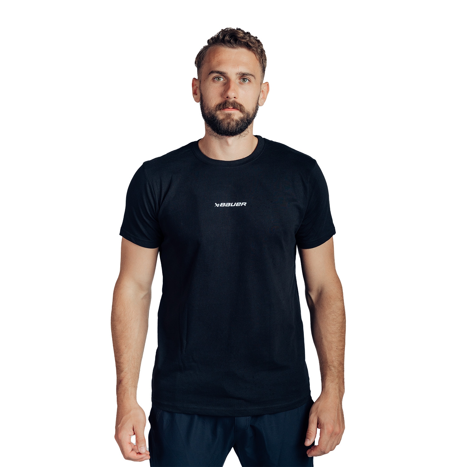 Bild von BAUER Core Tee - schwarz -Sr.