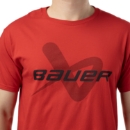 Bild von BAUER Core Lockup Tee - rot - Sr.
