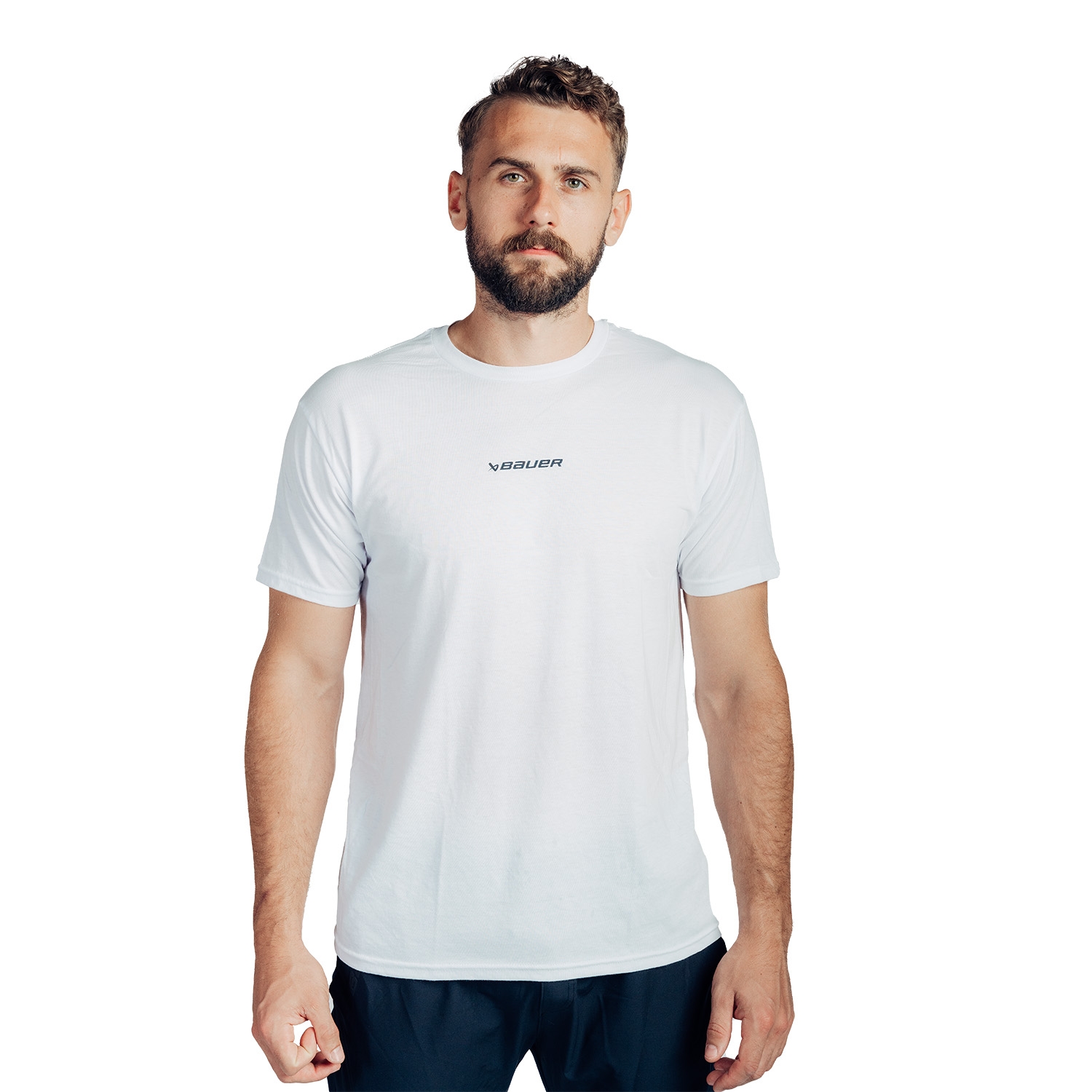 Bild von BAUER Core Tee - weiß -Sr.