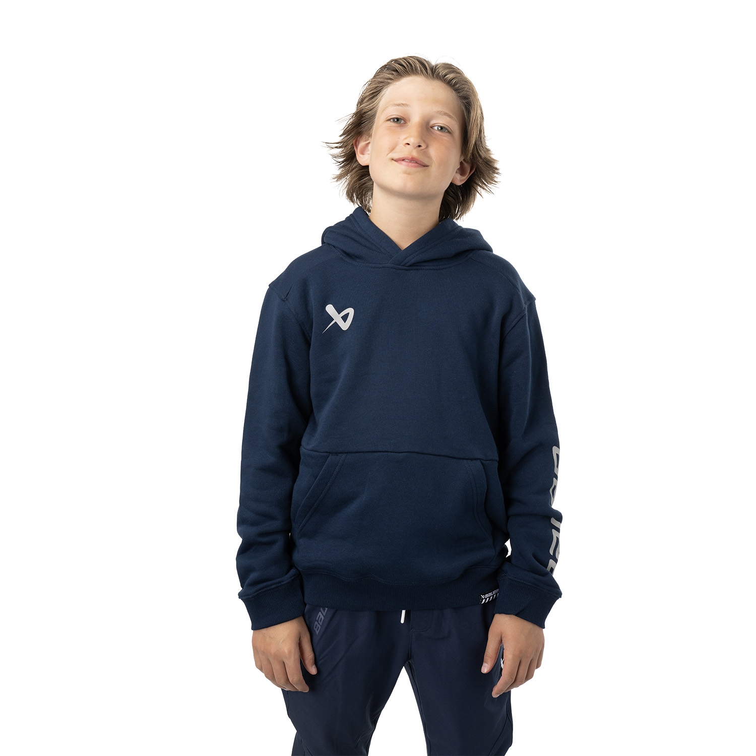 Изображение BAUER Core Hoodie Ultimate - nav - Yth.