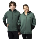 Изображение BAUER FLC Full Zip Colorblock - grn - Sr.