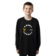 Изображение BAUER Longsleeve Tee Graphic - blk - Yth.
