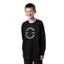 Изображение BAUER Longsleeve Tee Graphic - blk - Yth.