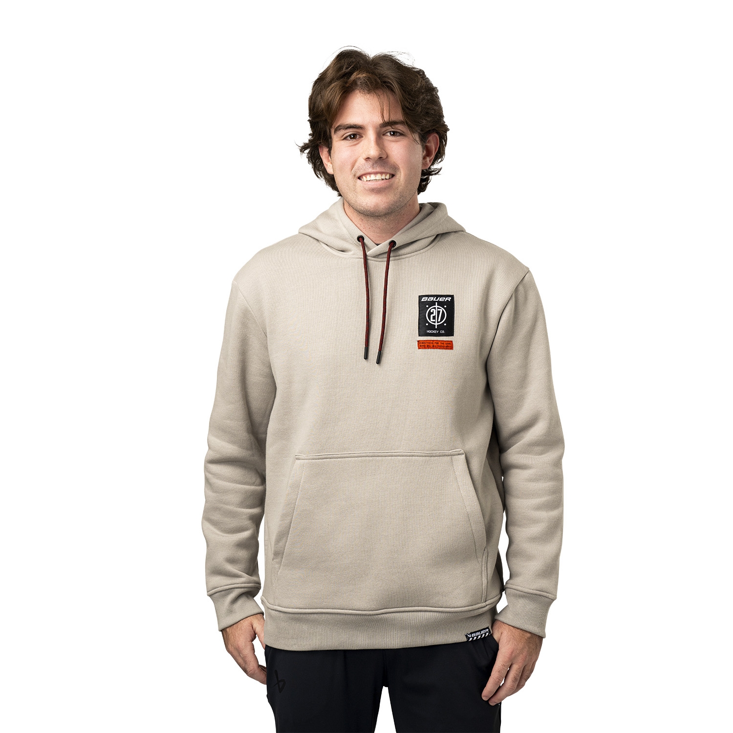 Изображение BAUER Lined Fleece Hoodie - gry - Sr.