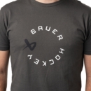 Изображение BAUER Tee Graphic - dgy - Sr.