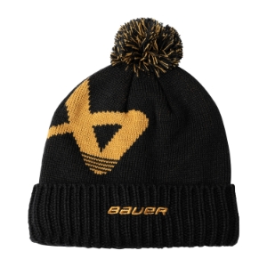 Bild von BAUER Knit Pom Intarsia - schwarz/gelb - Sr.