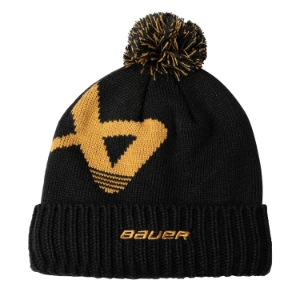 Bild von BAUER Knit Pom Intarsia - schwarz/gelb - Yth.