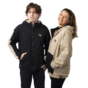 Bild von BAUER FLC Reversable Jacke - schwarz/beige - Sr.