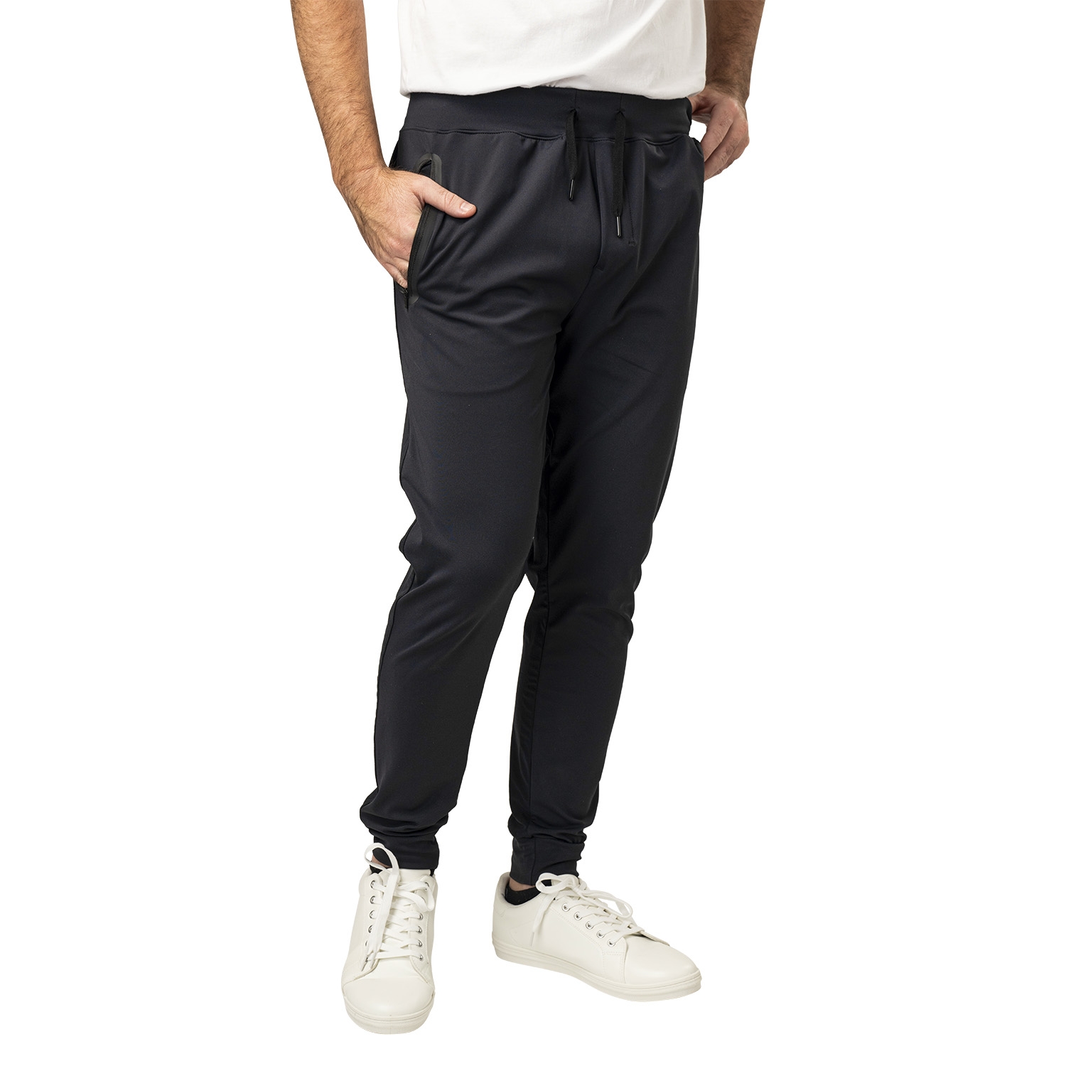 Bild von BAUER FLC Knit Mix Jogger - schwarz - Sr.