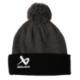 Picture of BAUER Knit Pom 2Tone - blk/gry - Yth.
