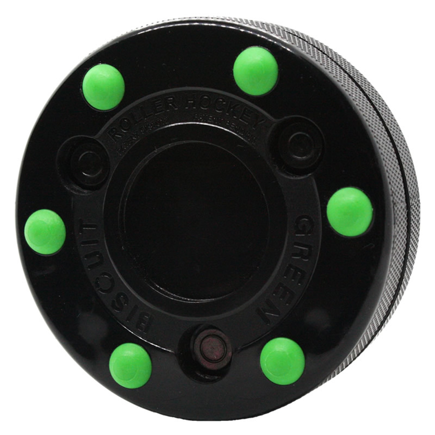 Изображение GREEN BISCUIT Roller Hockey Puck - Blister Pack
