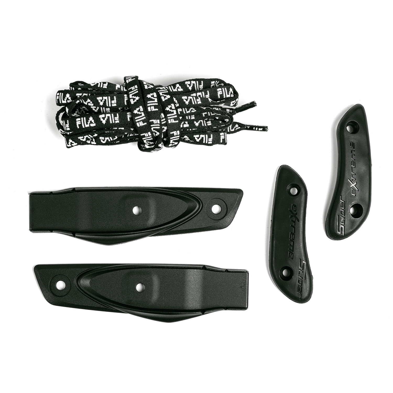 Bild von NRK PRO set (slider, instep band, laces) - schwarz