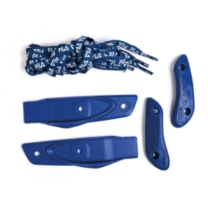 Bild von NRK PRO set (slider, instep band, laces) - blau