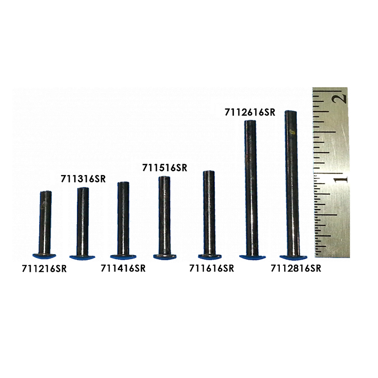 Изображение BLADEMASTER Steel-Rivets 12/16"-19 mm - 250er Pack