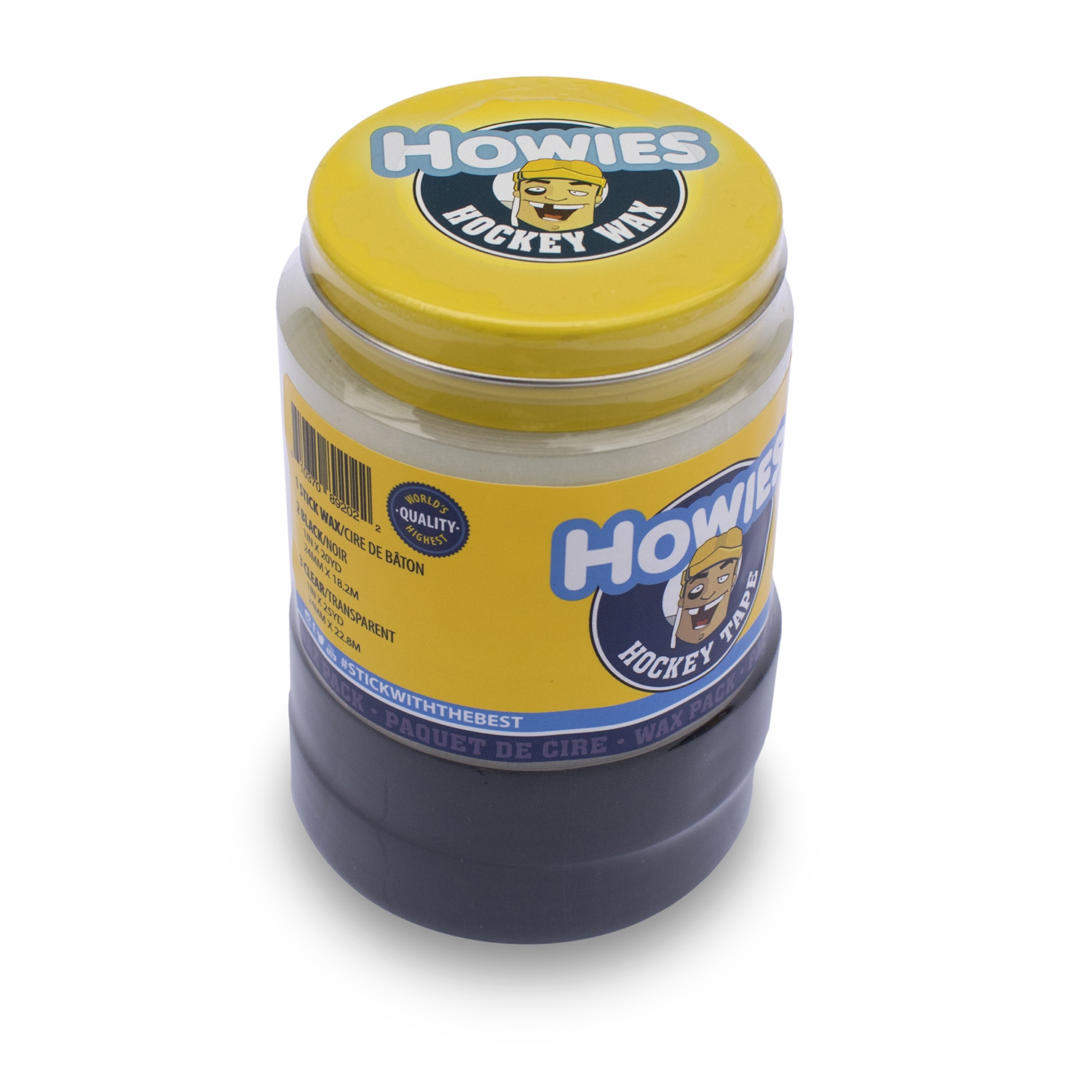 Изображение HOWIES Retail Pack - 3x PVC 25,4mm x 21,94m/2x blk 25,4mm x 18,28m/1x Stick Wax