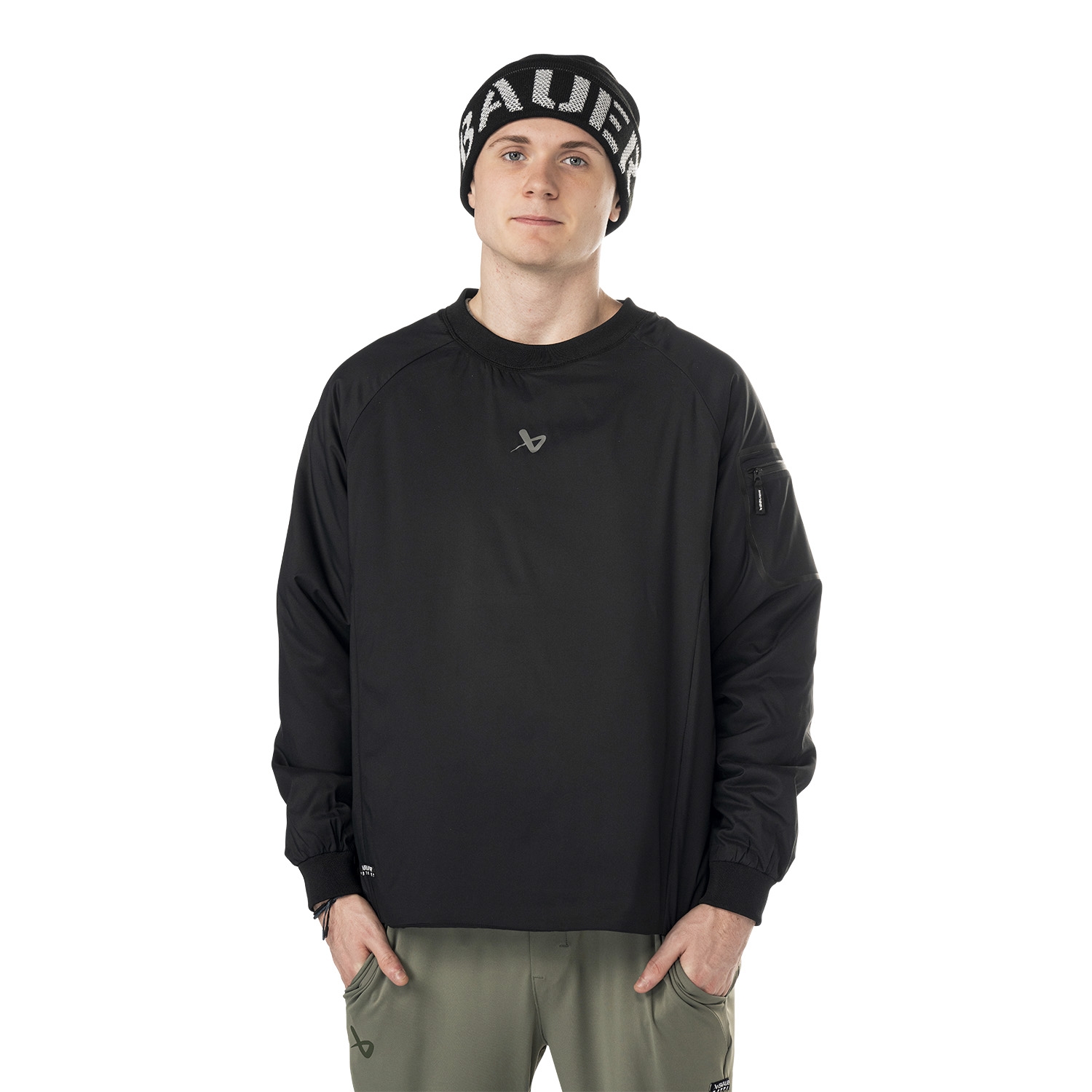 Изображение BAUER Filled Crewneck - blk - Sr.