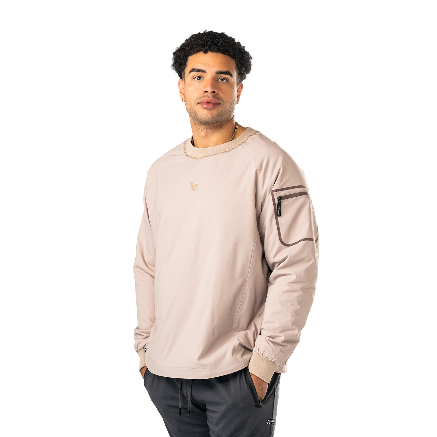 Изображение BAUER Filled Crewneck - lt. taupe - Sr.