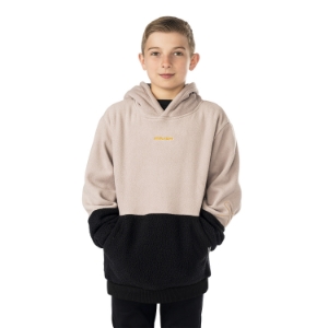 Изображение BAUER Polarfleece Hoodie - tau/blk - Yth.
