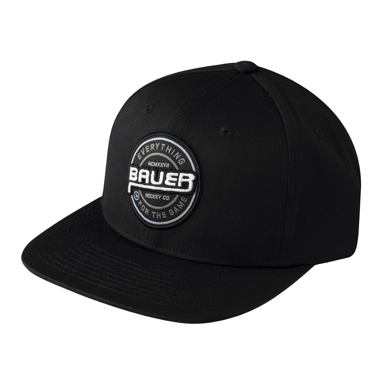 Bild von BAUER Twill Snapback - schwarz - Yth.