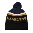 Изображение BAUER Intarsia Knit Pom - nav/blk - Yth.