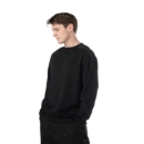 Picture of BAUER Knit Woven Crew - blk - Sr.