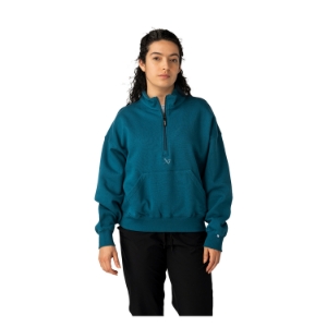 Изображение BAUER Women's Premium 1/4 Zip - ink blue