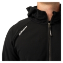 Изображение BAUER Fleece Zip Hoodie Team - blk - Sr.