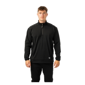 Bild von BAUER 1/2 Zip Fleece Team - schwarz - Sr.