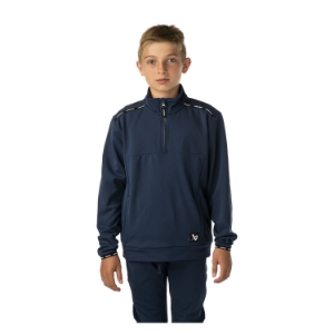 Picture of BAUER 1/2 Zip Fleece Team - nav - Yth.