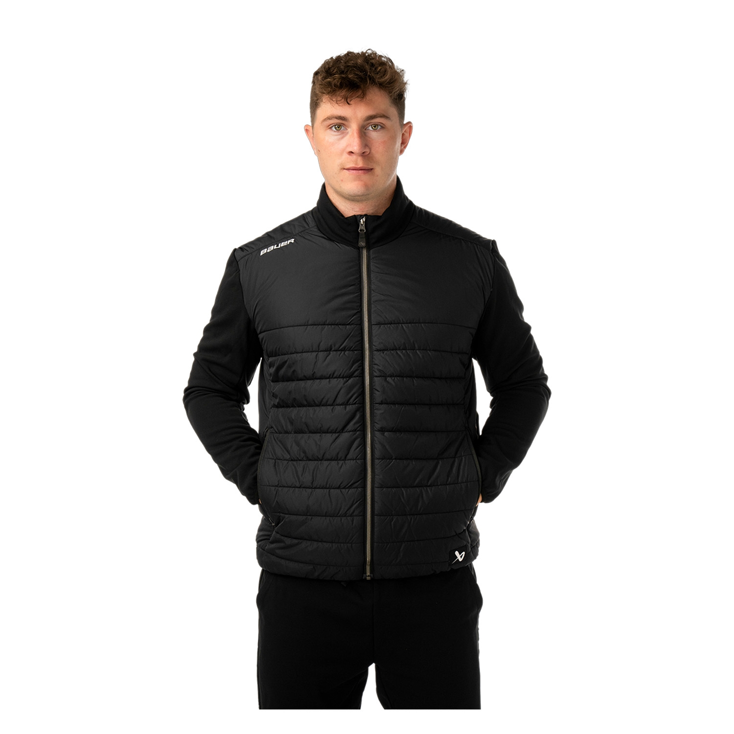 Bild von BAUER Hybrid Jacket - schwarz - Sr.